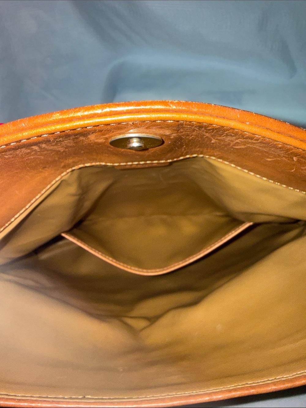 Celine Tan Monogram Envelope Clutch-Large - Picture 9 of 13